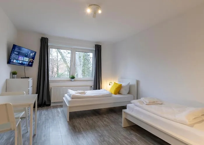 Apartament Budgetroom Modernes Mit 3 Schlafzimmern